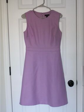 J.CREW Wool Fit & Flare Work Dress